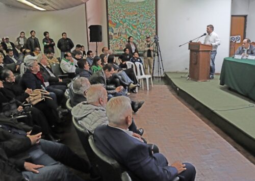 Asamblea de la Cruceñidad: Klaus Frerking reivindica al sector productivo y pide construir “un país viable”